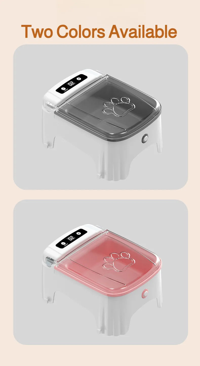 Ciotola Smart con Sensore Automatico per Cani e Gatti - Dispenser Intelligente