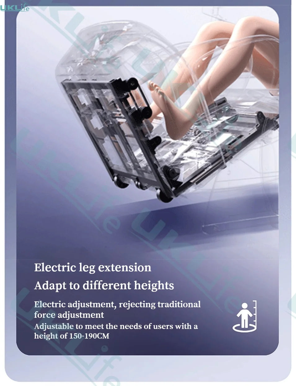 Poltrona Massaggiante 6D Zero Gravity SL Track - Controllo Vocale AI Riscaldamento Thai Stretch