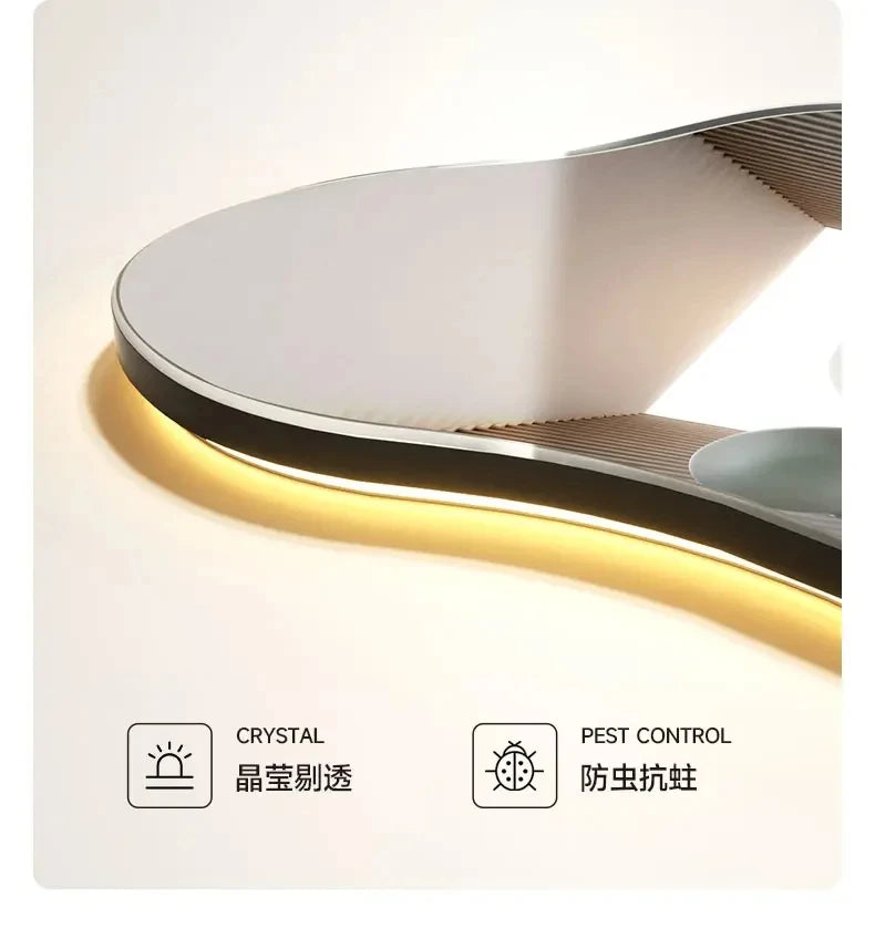 Orologio da Parete LED di Design Minimalista Nordico