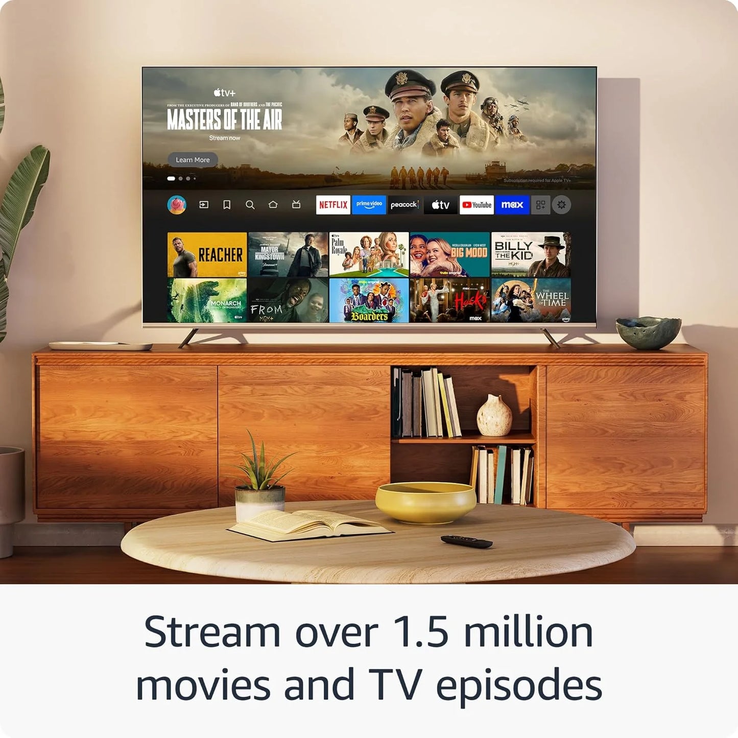 Amazon Fire TV Stick HD - Streaming TV in HD, Alexa Voice Remote, Controlli Smart Home