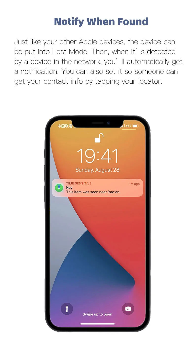 Localizzatore GPS Smart per Animali - Tracker Bluetooth Anti-Smarrimento iOS/Android