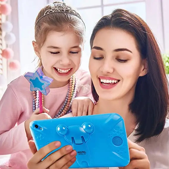 Tablet per Bambini Android 10.0 E98 7" - 1GB RAM 16GB ROM con Custodia Silicone e Doppia Fotocamera