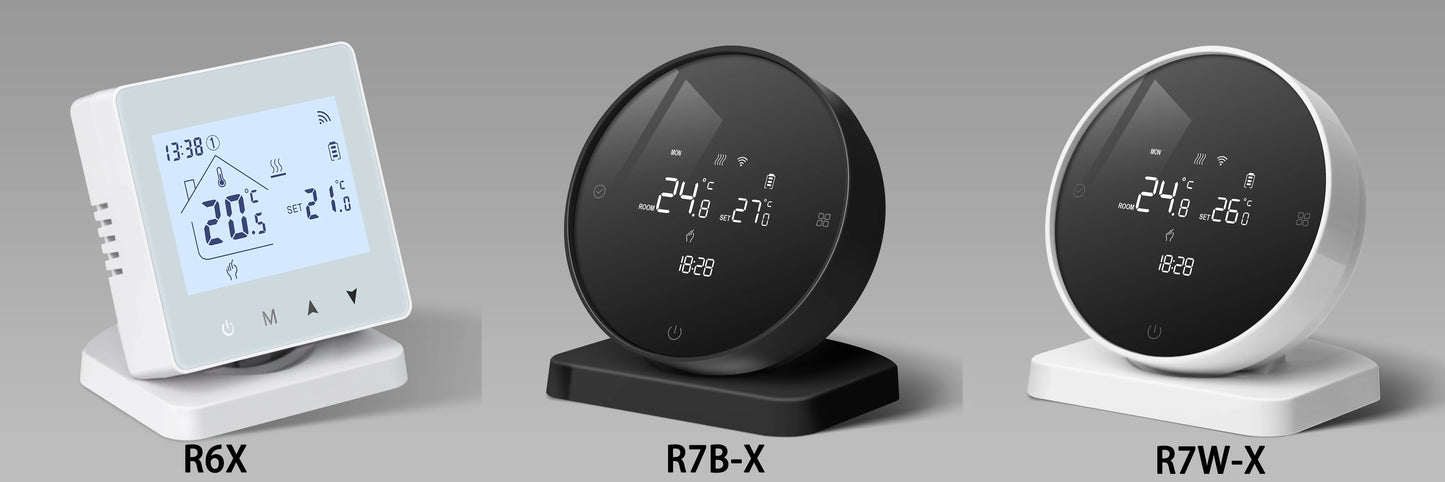 Centralina Termostatica Wireless Beok CCT-28-X WiFi 8 Zone per Riscaldamento a Pavimento e Caldaia