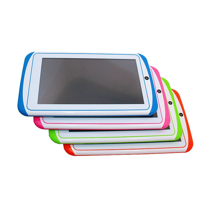 Tablet per Bambini Android 10.0 E98 7" - 1GB RAM 16GB ROM con Custodia Silicone e Doppia Fotocamera