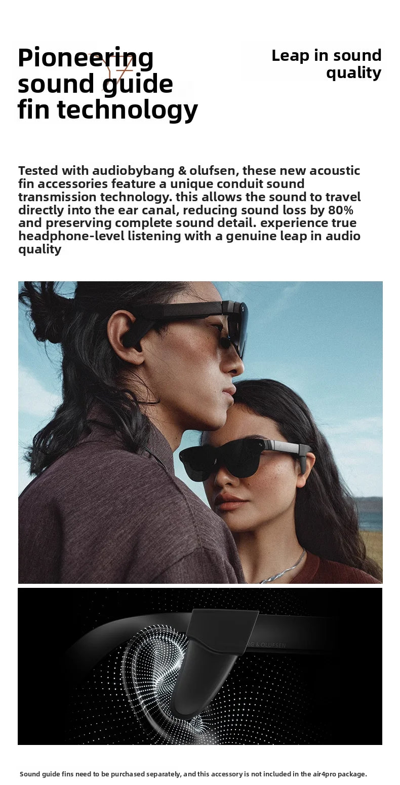 Occhiali AR TCL RayNeo Air 4 Pro - Display 135" 3D HD Cinema Privato Portatile