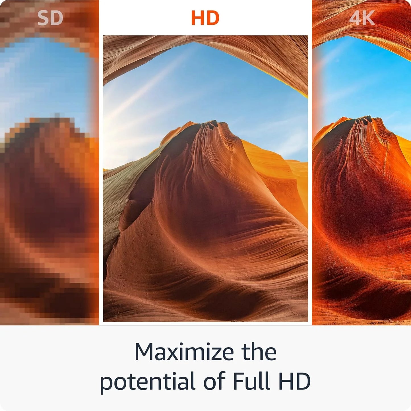 Amazon Fire TV Stick HD - Streaming TV in HD, Alexa Voice Remote, Controlli Smart Home