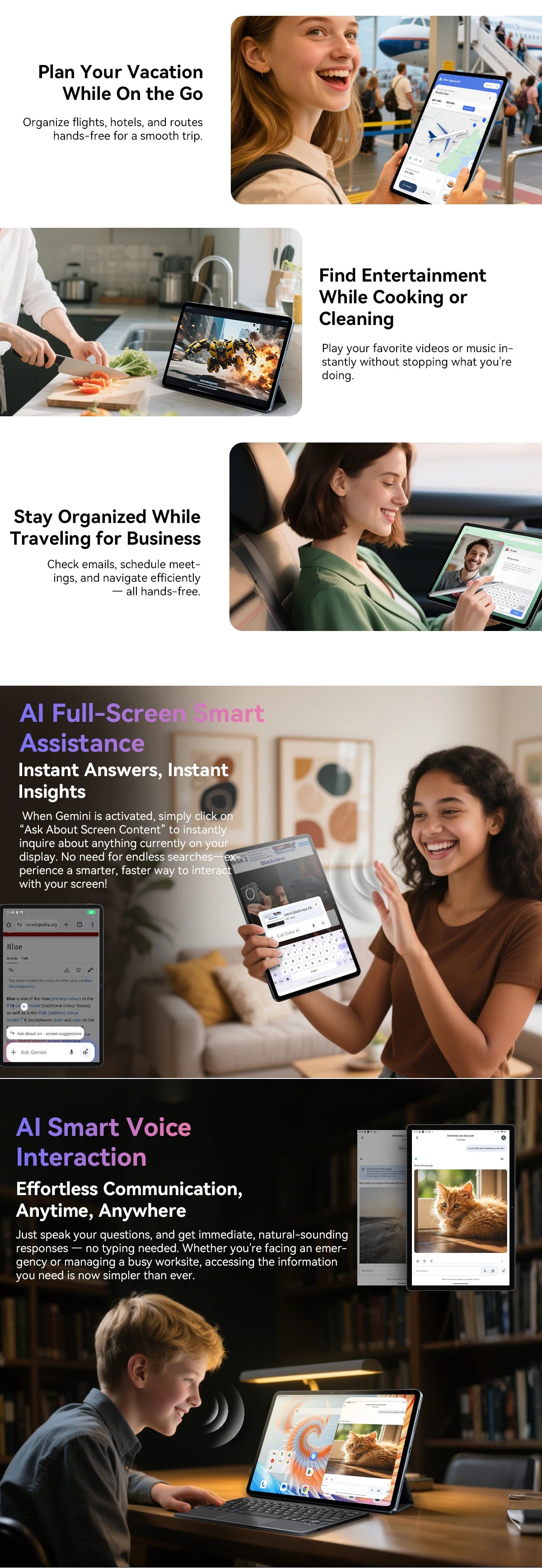 Blackview MEGA 3 Tablet 12.1" - Display 2.5K 90Hz, 12GB RAM, 256GB ROM, Android 15