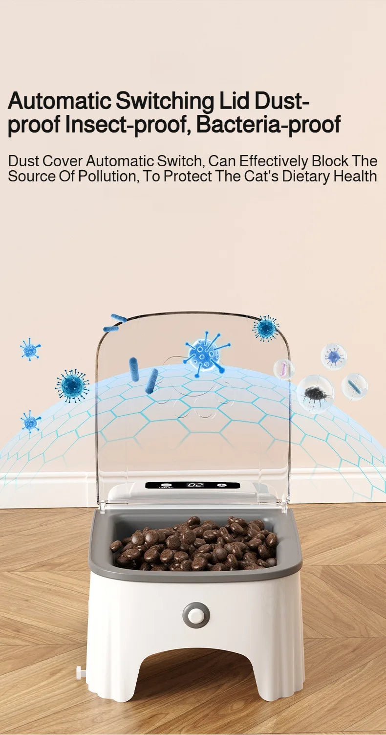 Ciotola Smart con Sensore Automatico per Cani e Gatti - Dispenser Intelligente