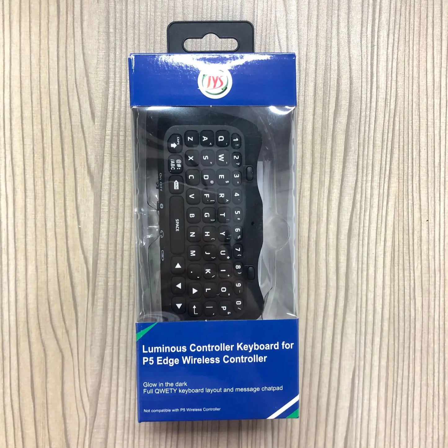 Tastiera Bluetooth per Controller PS5 - Wireless con Retroilluminazione Verde e Speaker Integrato