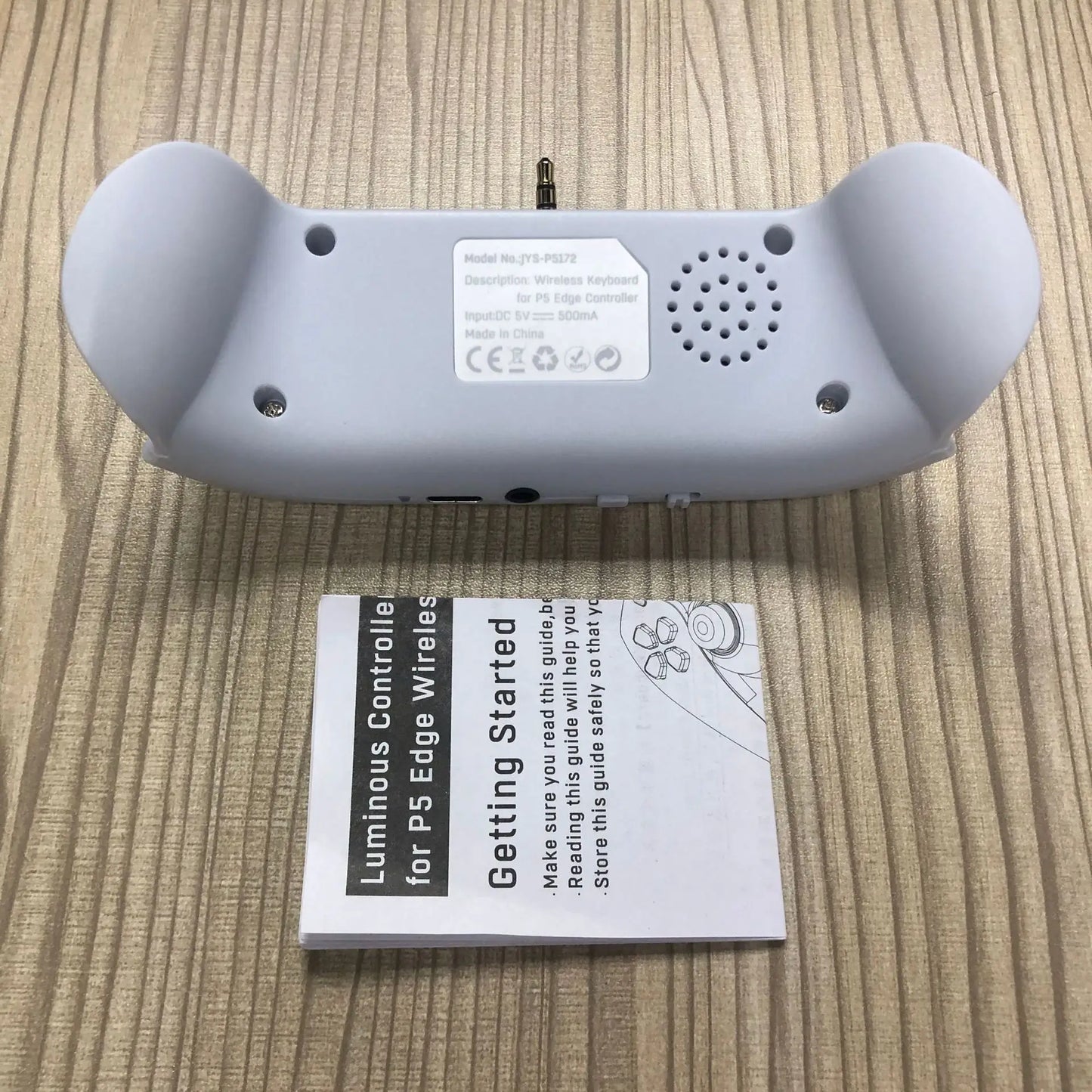 Tastiera Bluetooth per Controller PS5 - Wireless con Retroilluminazione Verde e Speaker Integrato