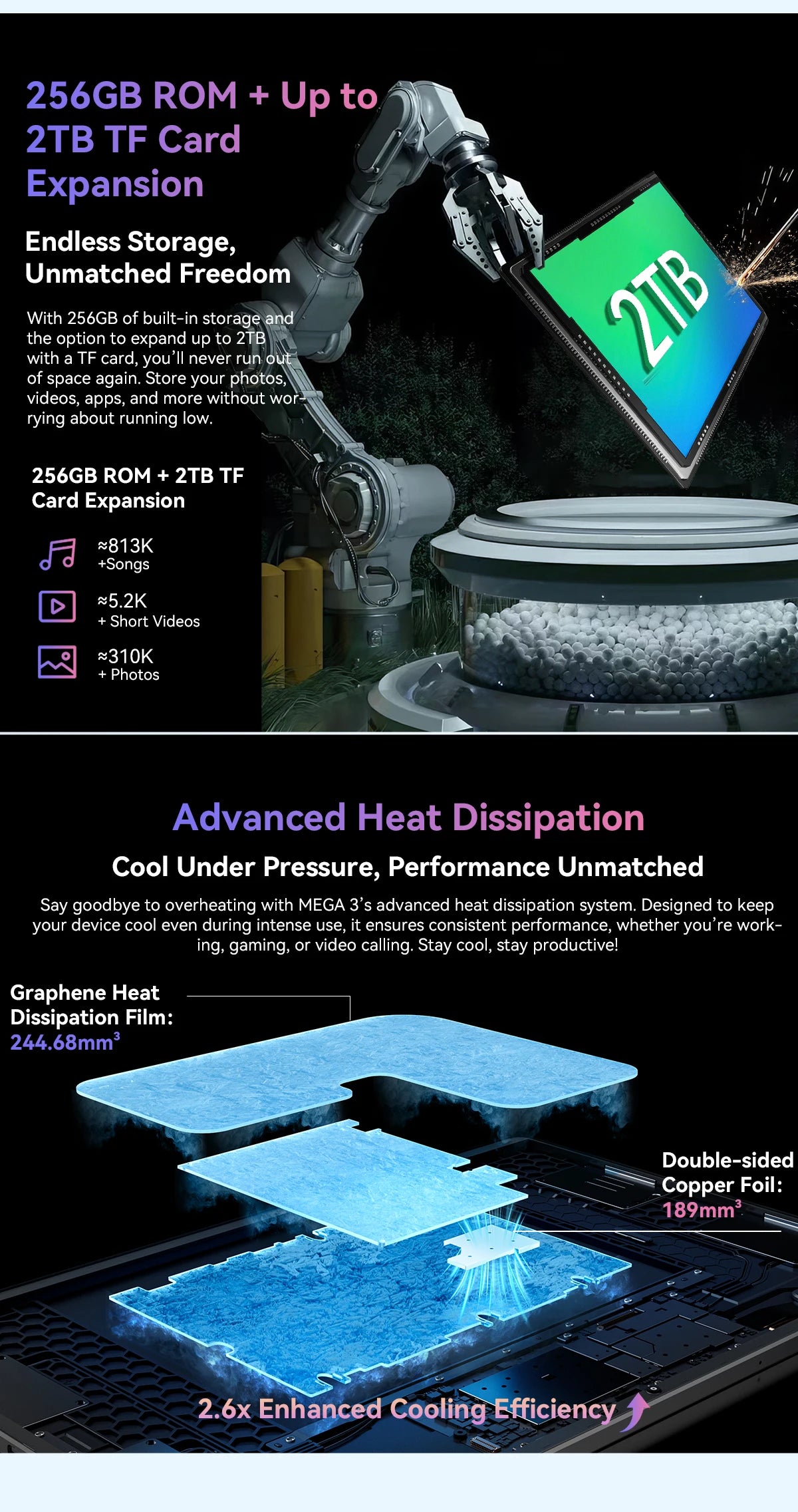 Blackview MEGA 3 Tablet 12.1" - Display 2.5K 90Hz, 12GB RAM, 256GB ROM, Android 15