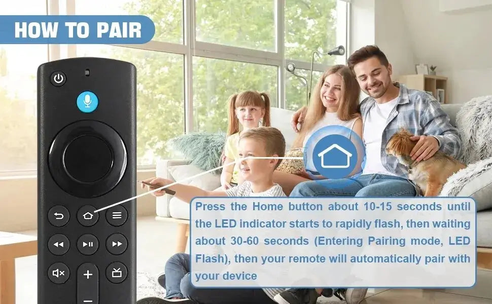 Telecomando Vocale Bluetooth per Amazon Fire TV Stick Lite - Terza Generazione