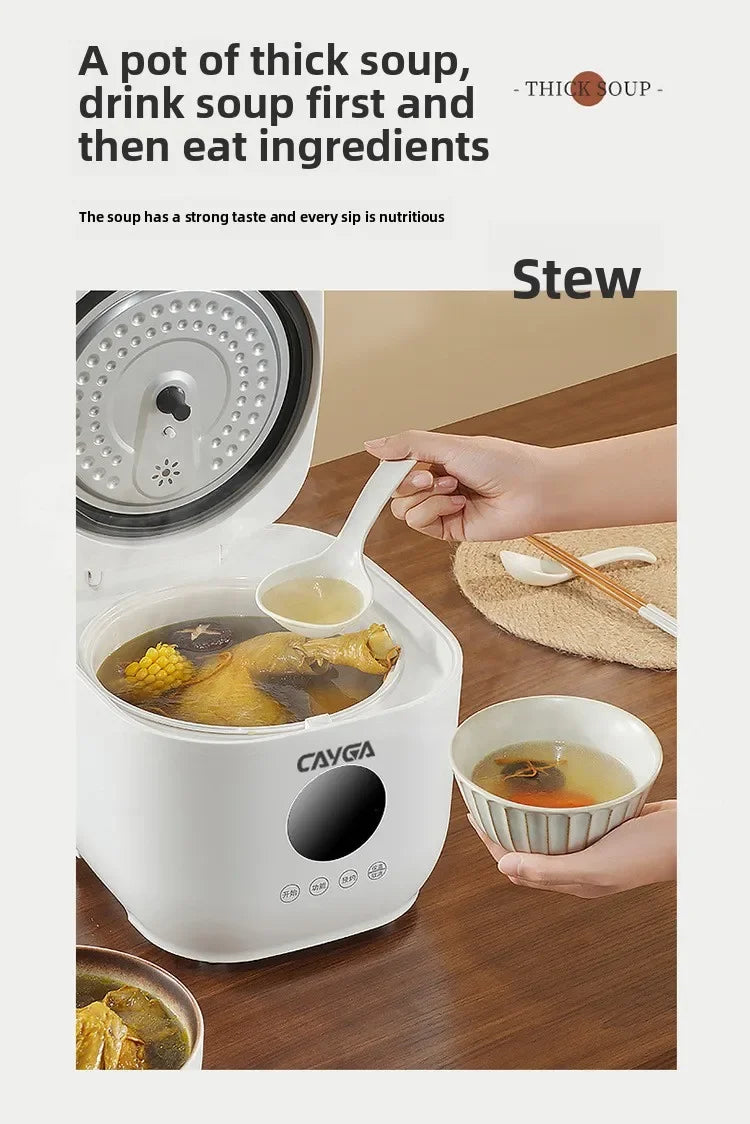 Cuoci Riso Multifunzione Smart 3L - Digitale, Rivestimento Ceramico Antiaderente, Separazione Riso/Zuppa