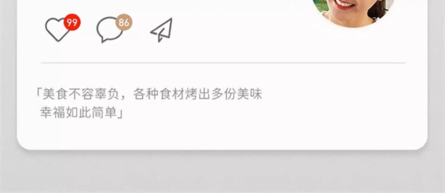 Griglia Elettrica Barbecue Senza Fumo Rotante Multifunzione per Interni