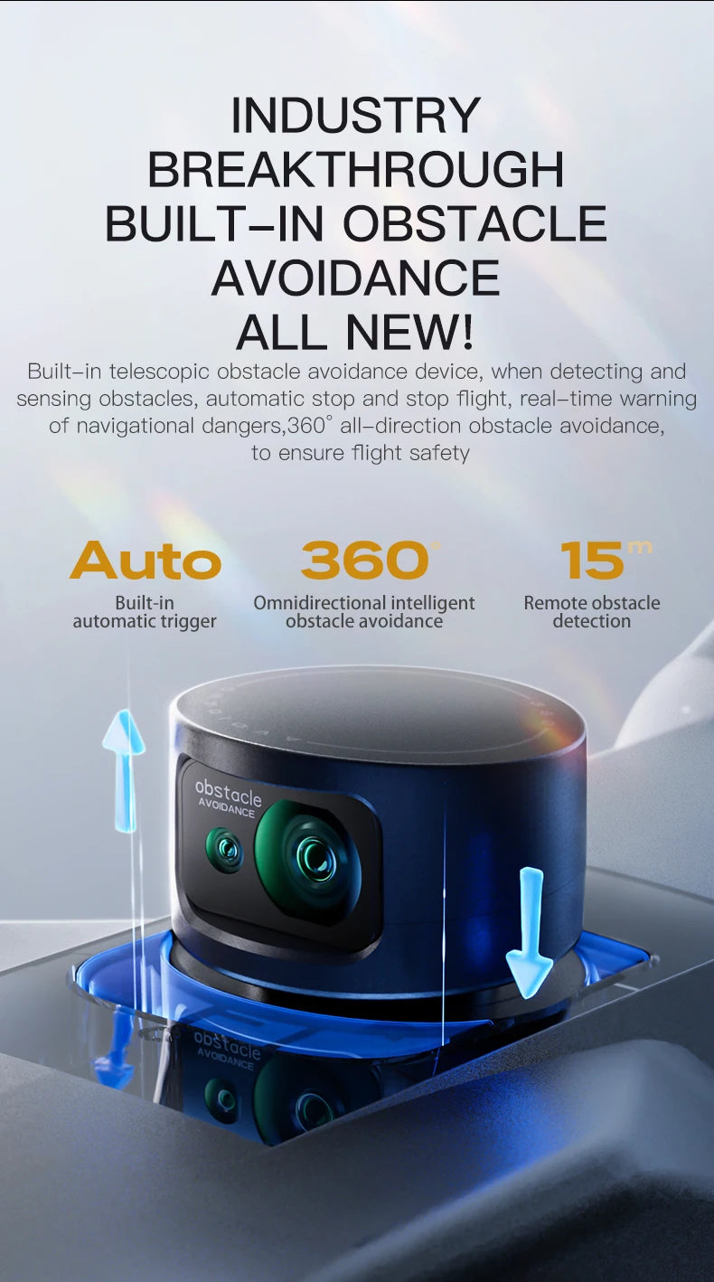 Drone GPS Professionale P7 MAX 8K - Trasmissione 20km, Radiocomando con Schermo, Brushless