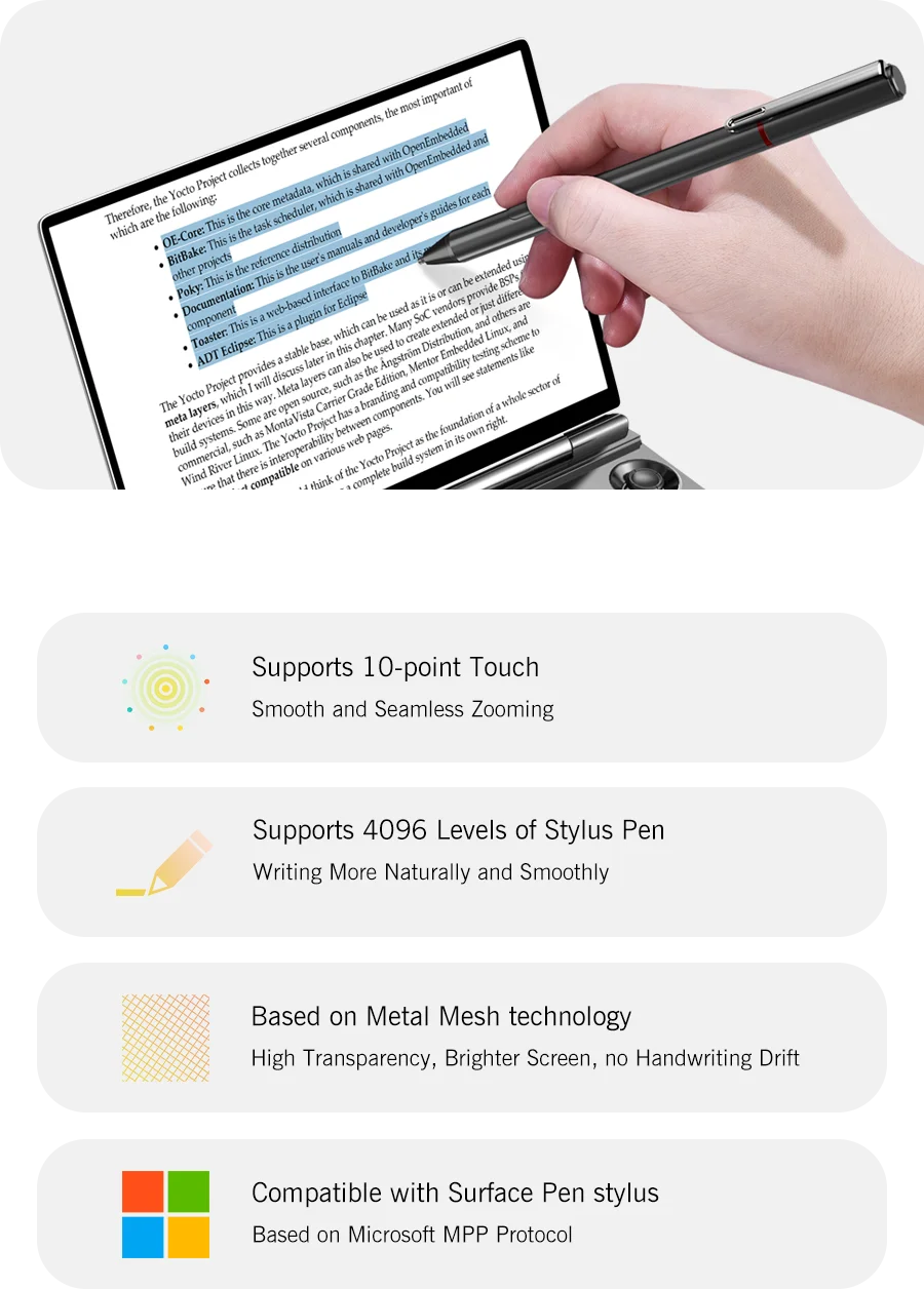 GPD WIN Max 2 2025 - Mini Laptop Gaming 10.1" AMD Ryzen AI 9 HX 370, 64GB RAM, 2TB SSD