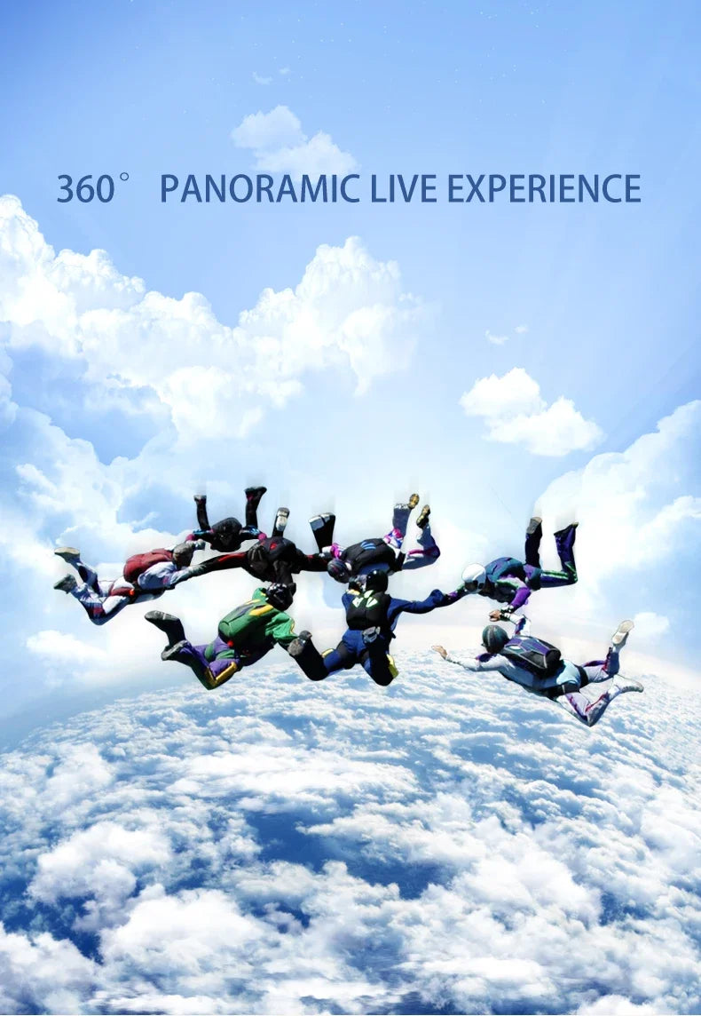 VR Shinecon 10.0 - Visore Realtà Virtuale 3D per Smartphone con Cuffie Integrate