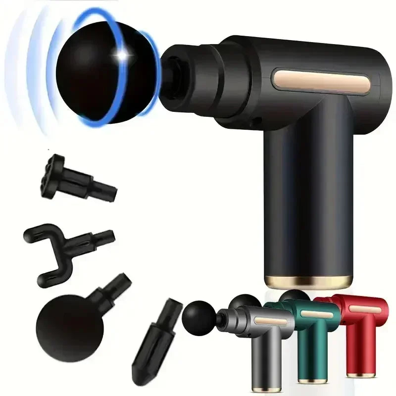 Mini Pistola Massaggiante USB - Massaggiatore Muscolare Portatile per Collo e Fascia