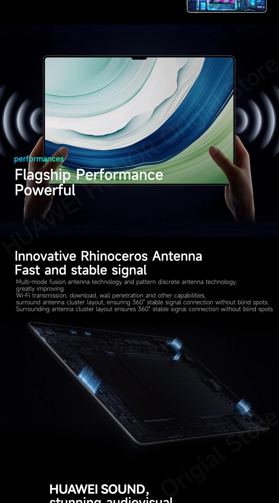 HUAWEI MatePad Pro 13.2" Tablet OLED 2.8K 144Hz - 16GB RAM 1TB, WiFi/LTE, M-Pencil