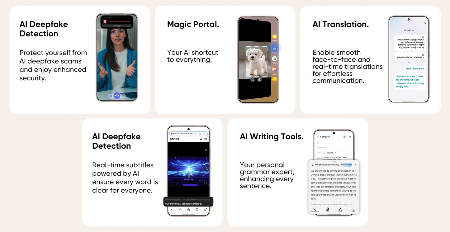 HONOR 400 5G Smartphone - Batteria 6000mAh, Ricarica Rapida 80W, Display AMOLED 120Hz 6.55'', Snapdragon 7 Gen 3