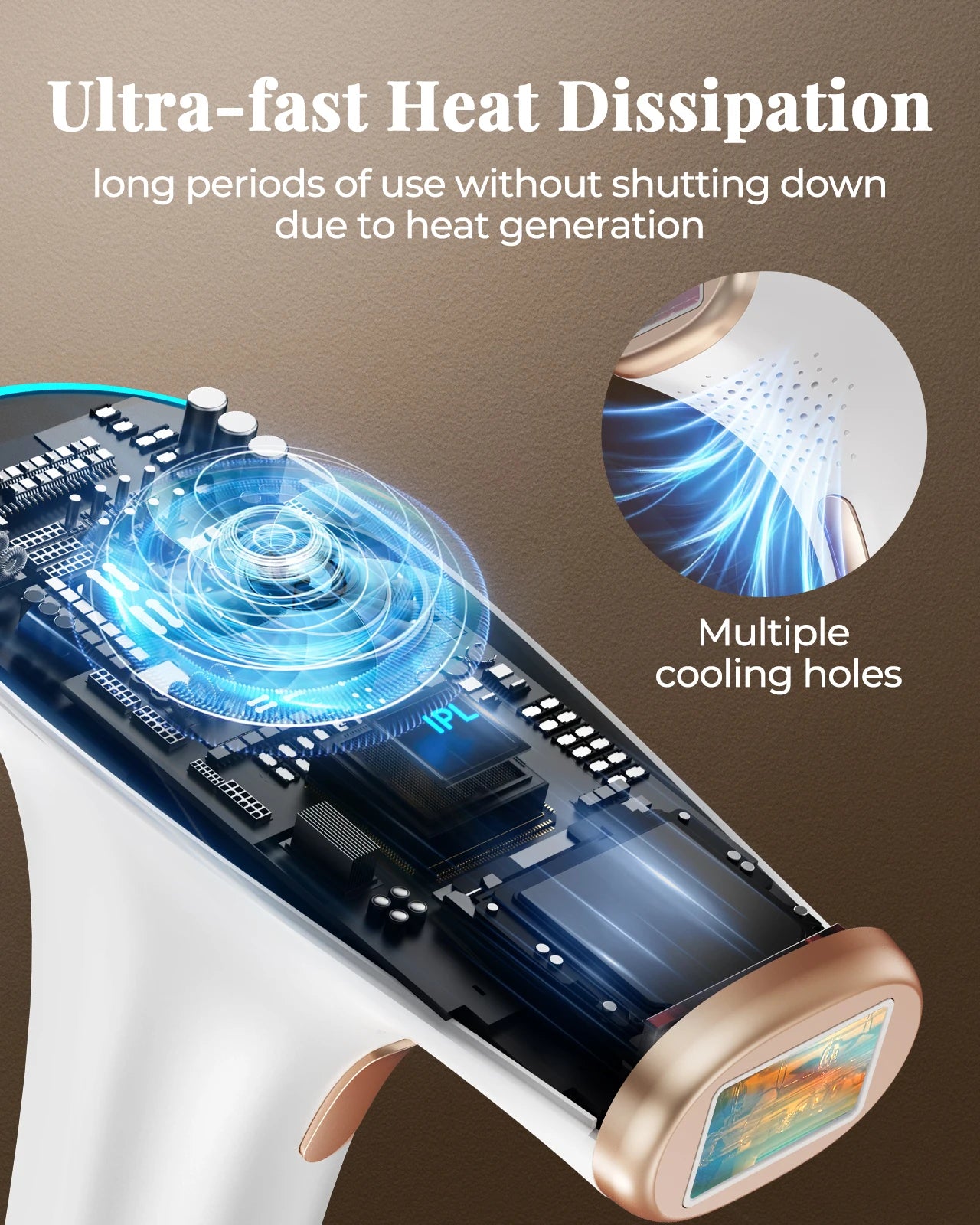 Epilatore Laser IPL Professionale 999.900 Flash 21J - Depilazione Permanente Viso Corpo Bikini