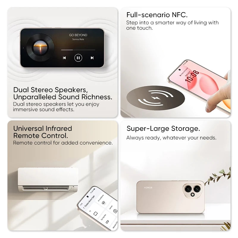 HONOR 400 5G Smartphone - Batteria 6000mAh, Ricarica Rapida 80W, Display AMOLED 120Hz 6.55'', Snapdragon 7 Gen 3