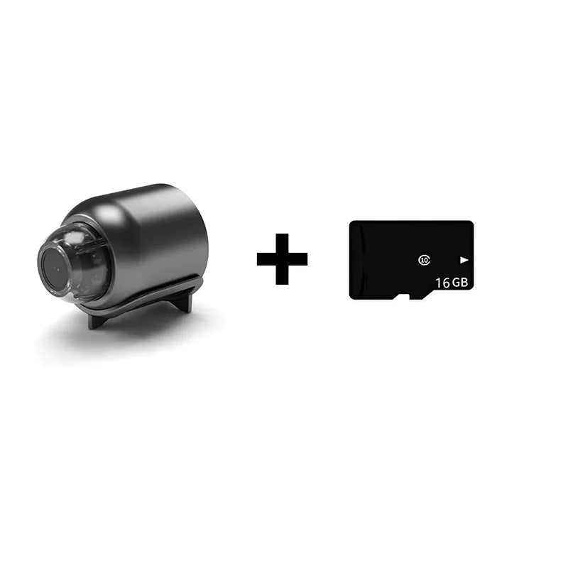 Mini Telecamera Spia X5 Wireless 1080P - Microcamera Nascosta con Visione Notturna e Rilevamento Movimento