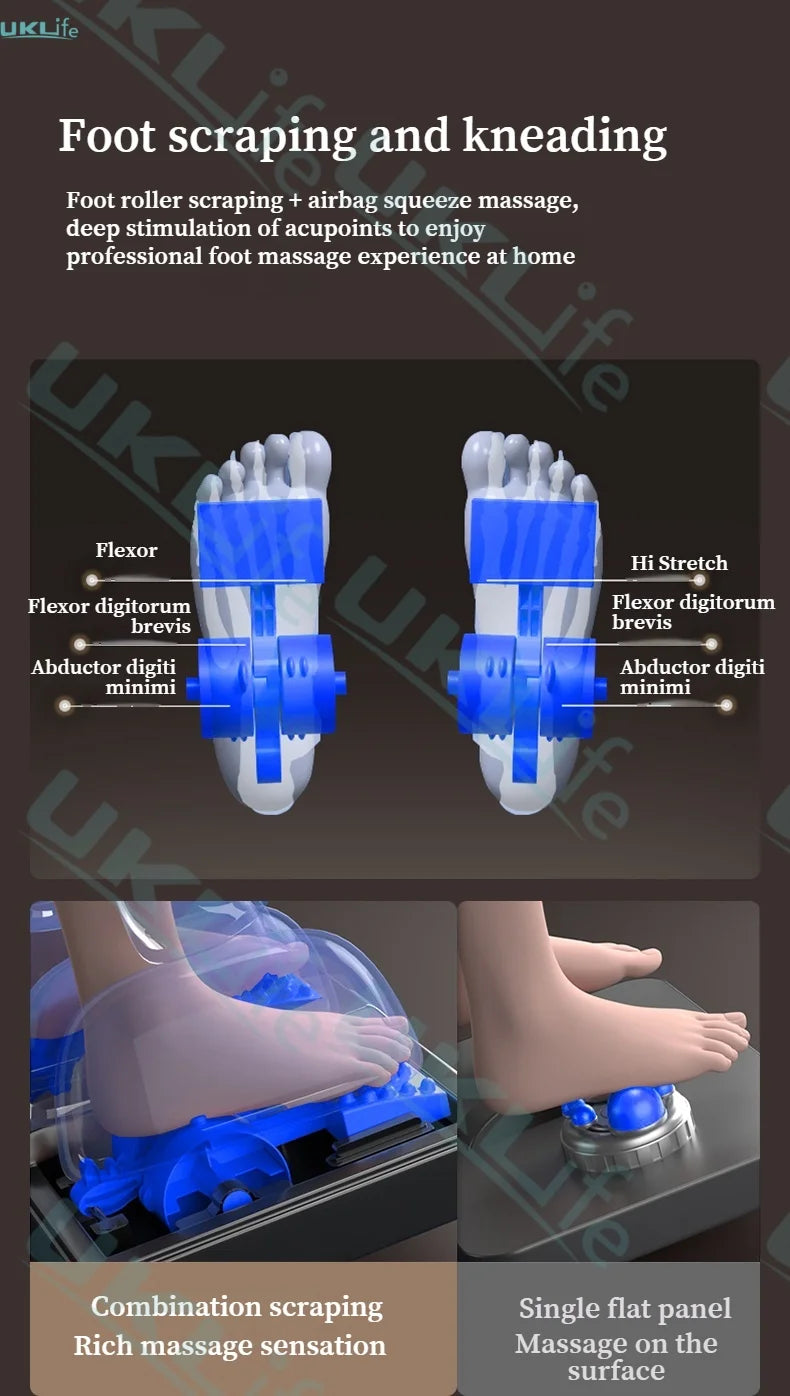 Poltrona Massaggiante 6D Zero Gravity SL Track - Controllo Vocale AI Riscaldamento Thai Stretch