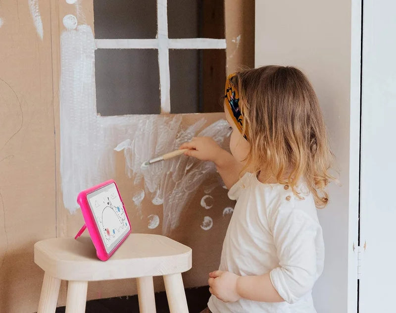 Tablet per Bambini Android 10.0 E98 7" - 1GB RAM 16GB ROM con Custodia Silicone e Doppia Fotocamera