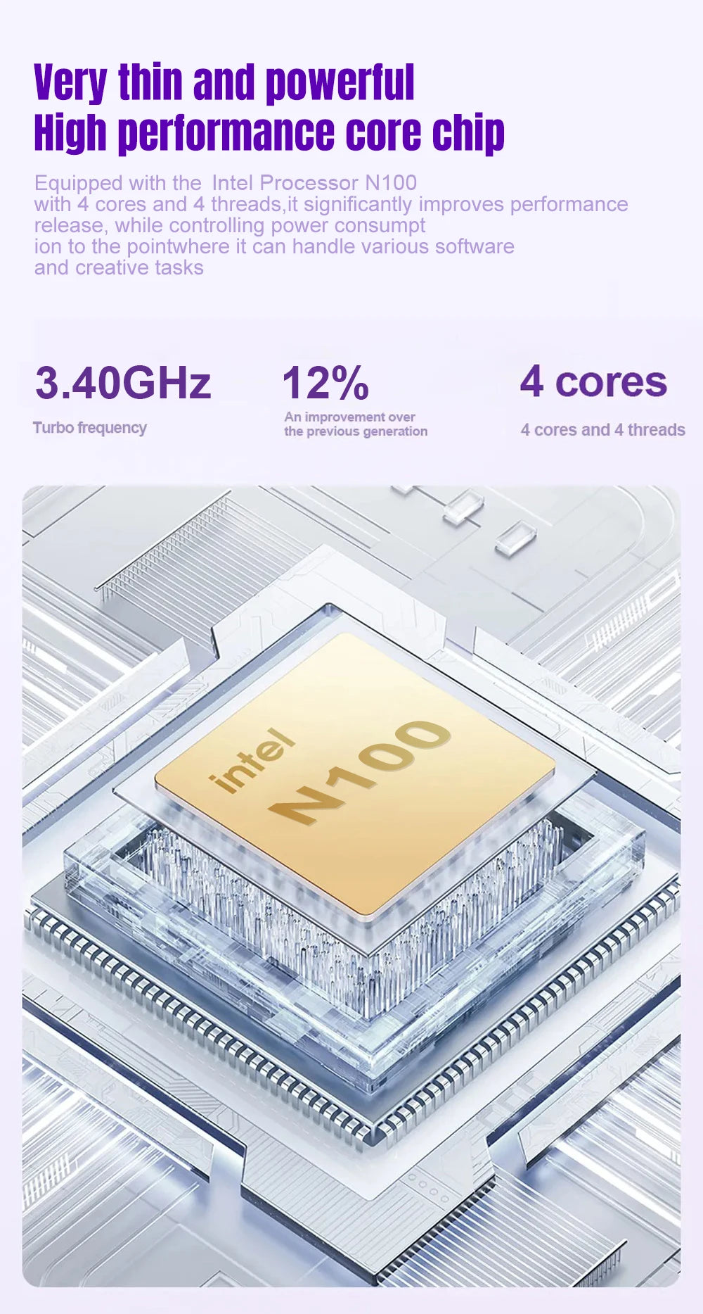 Laptop Dual Screen 15.6" + 7" Touch | Intel N100 | 32GB RAM | 1TB SSD | Tastiera Retroilluminata | Windows 11