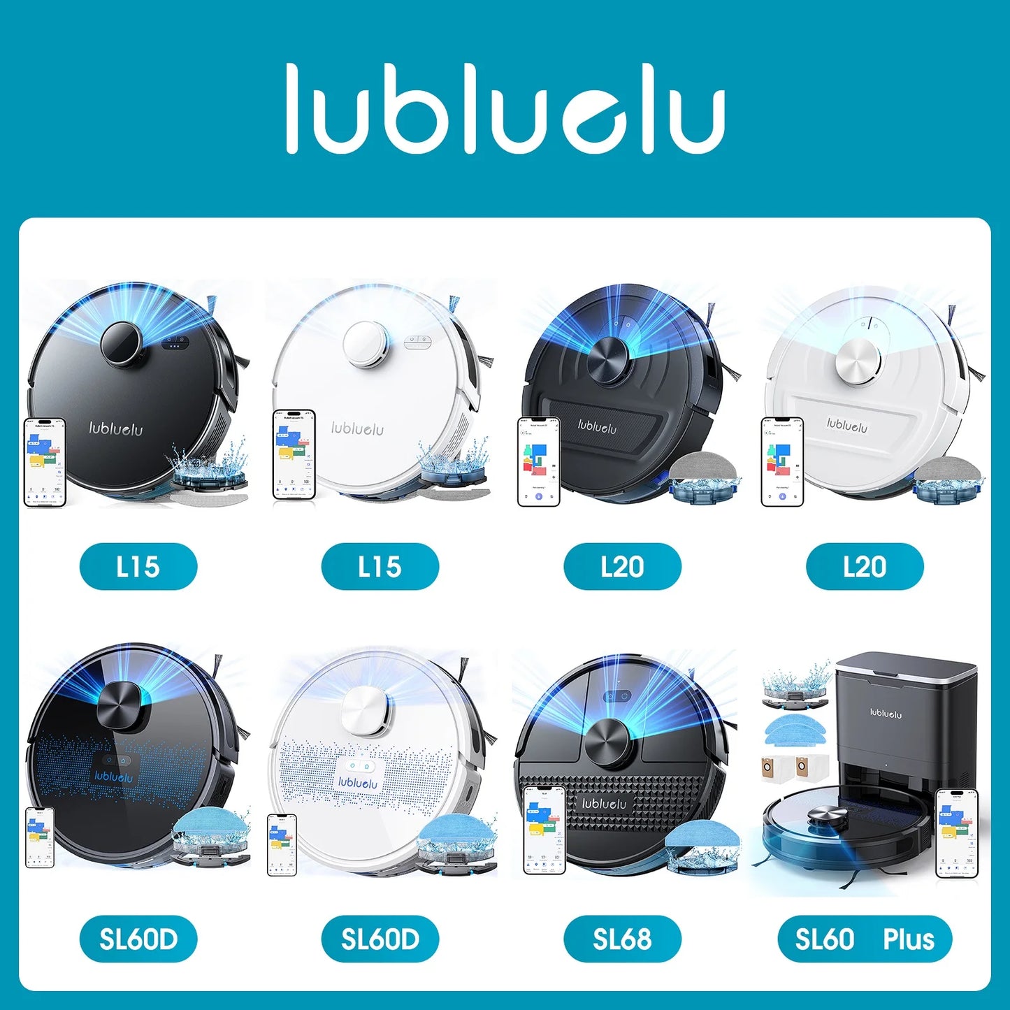 🤖 Lubluelu SL60 Plus – Pulizia Totale, Senza Pensieri per 60 Giorni
