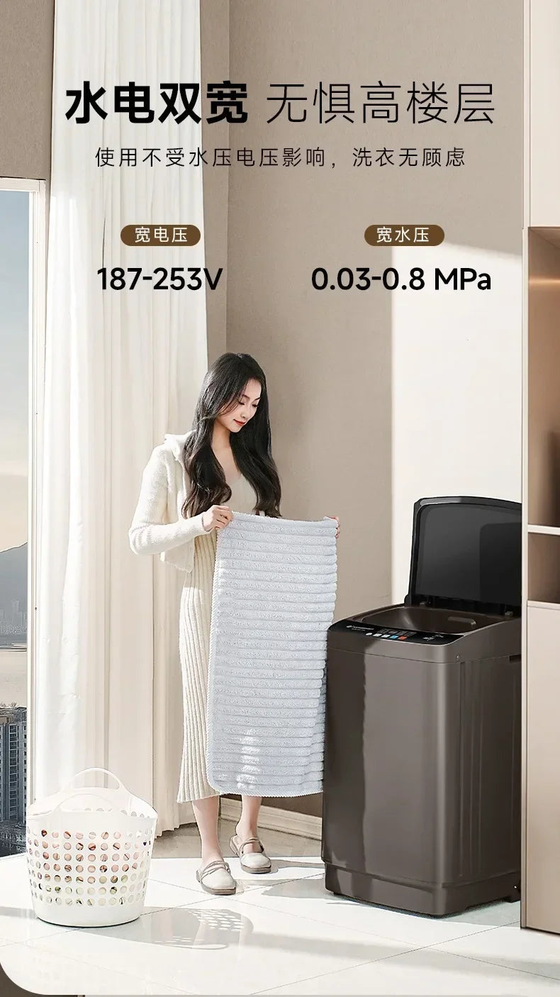 Lavatrice Automatica a Carica Dall'Alto 10-20KG - Lavaggio e Asciugatura Integrati