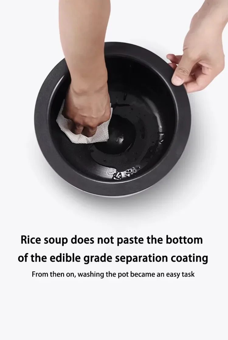 Wok Elettrico Automatico 2000W con Mescolamento Intelligente - Antiaderente, Multifunzione 220V