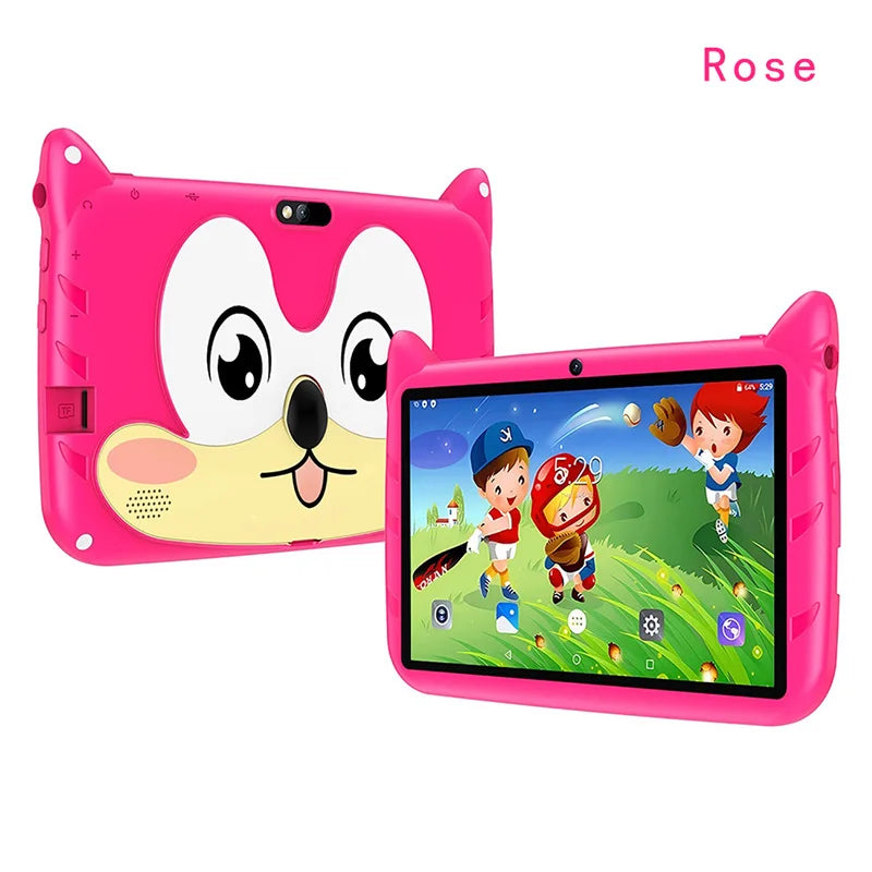 Tablet per Bambini 7" Android 13 - 4GB RAM 64GB ROM, WiFi 5G, Dual Camera, Educativo