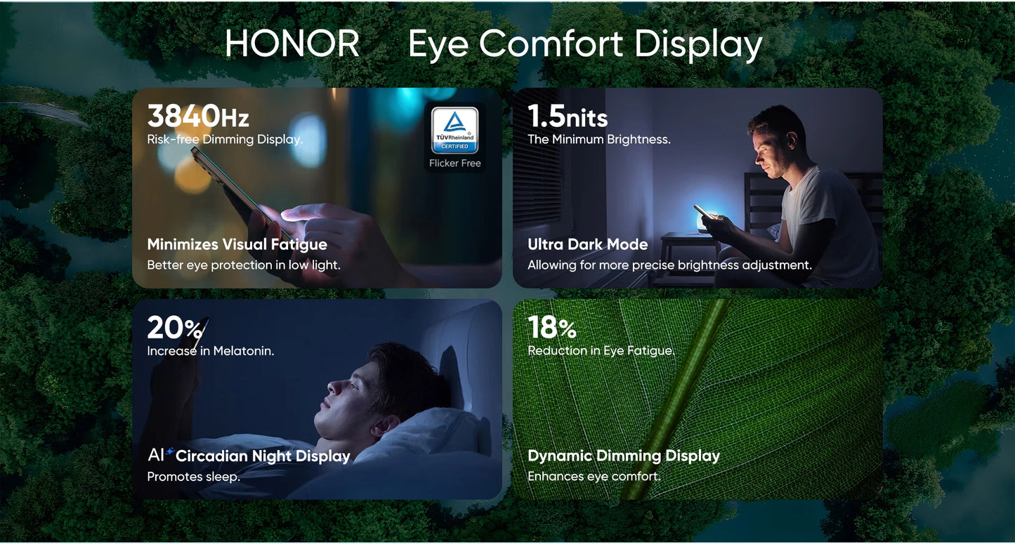 HONOR 400 5G Smartphone - Batteria 6000mAh, Ricarica Rapida 80W, Display AMOLED 120Hz 6.55'', Snapdragon 7 Gen 3