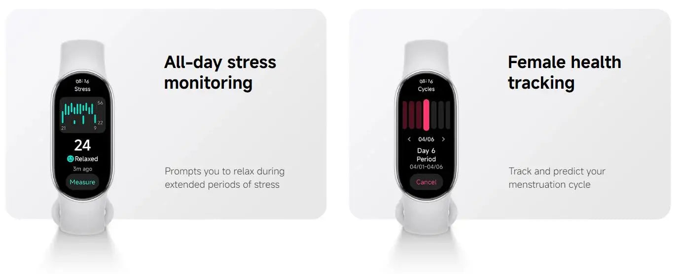 Xiaomi Mi Band 10 - Fitness Tracker con Display AMOLED 1.72" e 150+ Modalità Sport