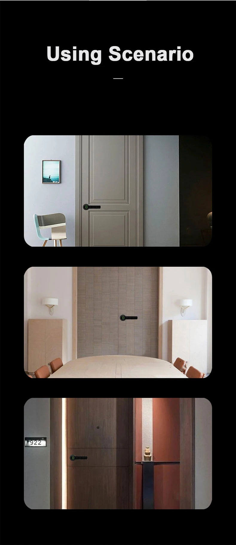 Serratura Smart RAYKUBE M5 con Impronta Digitale e App Tuya