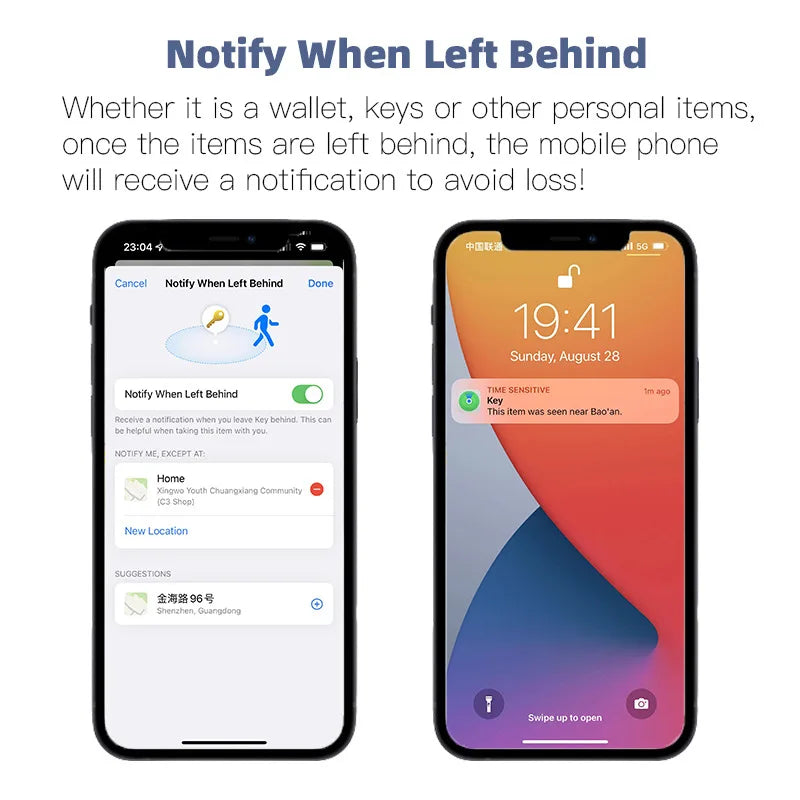 Localizzatore GPS Smart per Animali - Tracker Bluetooth Anti-Smarrimento iOS/Android