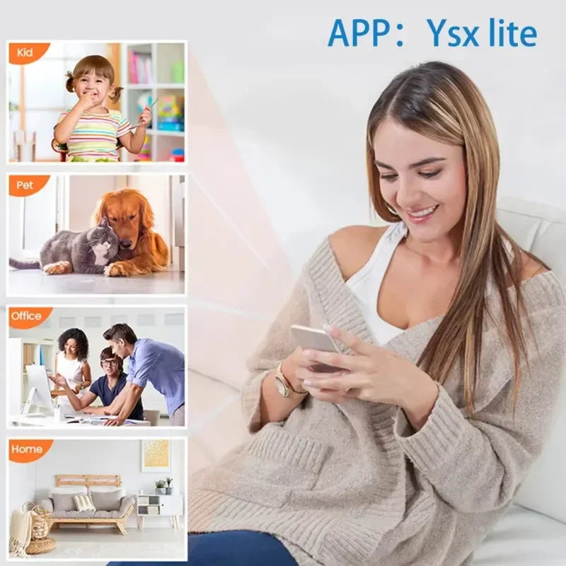 Mini Telecamera Spia X5 Wireless 1080P - Microcamera Nascosta con Visione Notturna e Rilevamento Movimento