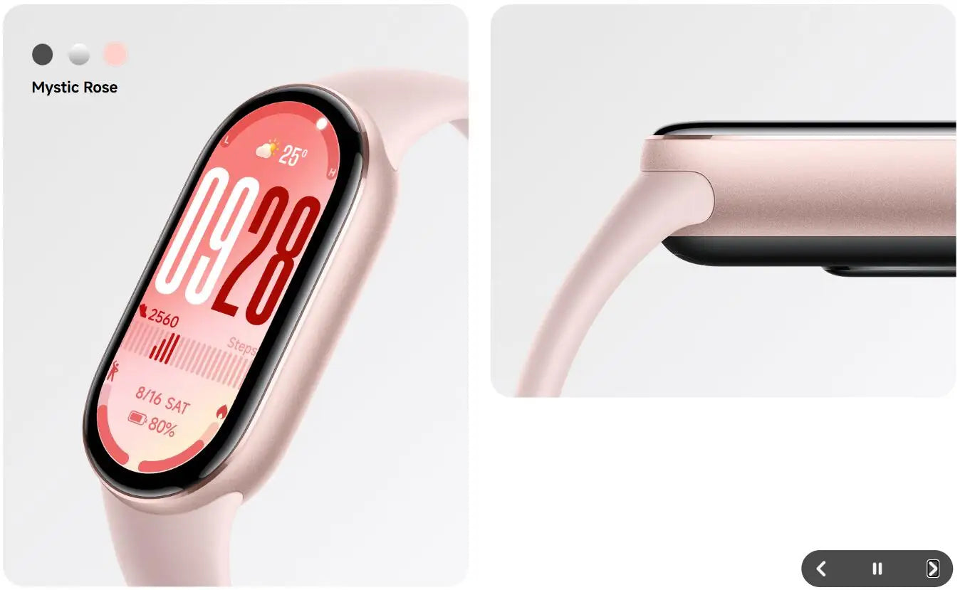 Xiaomi Mi Band 10 - Fitness Tracker con Display AMOLED 1.72" e 150+ Modalità Sport