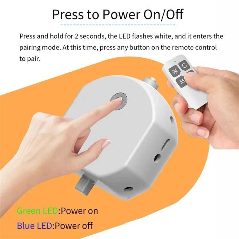 Palla Interattiva Smart con Telecomando per Cani - LED, Salti e Rotazioni Impermeabile