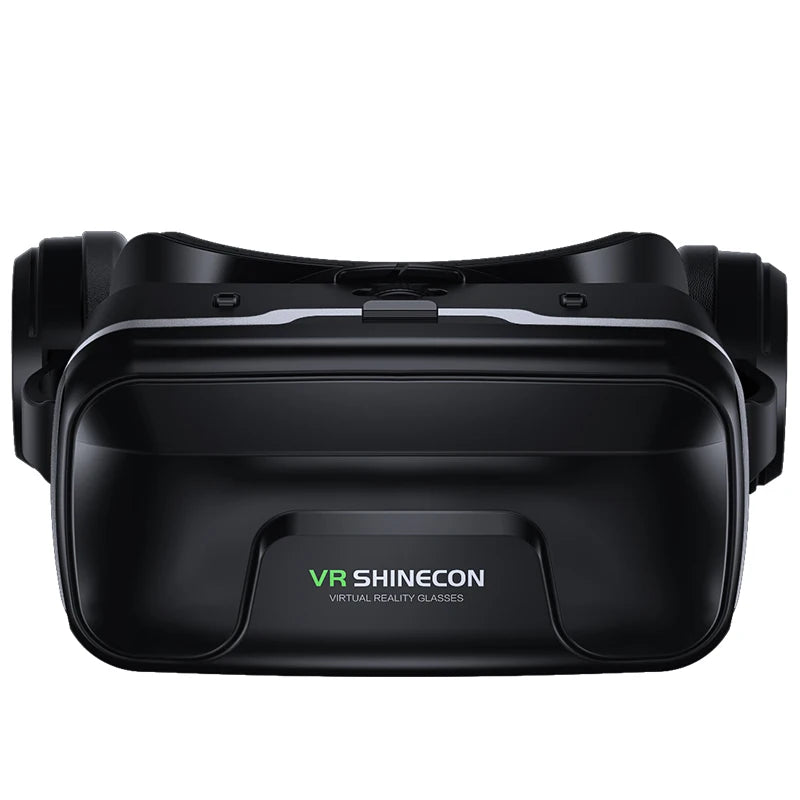 VR Shinecon 10.0 - Visore Realtà Virtuale 3D per Smartphone con Cuffie Integrate