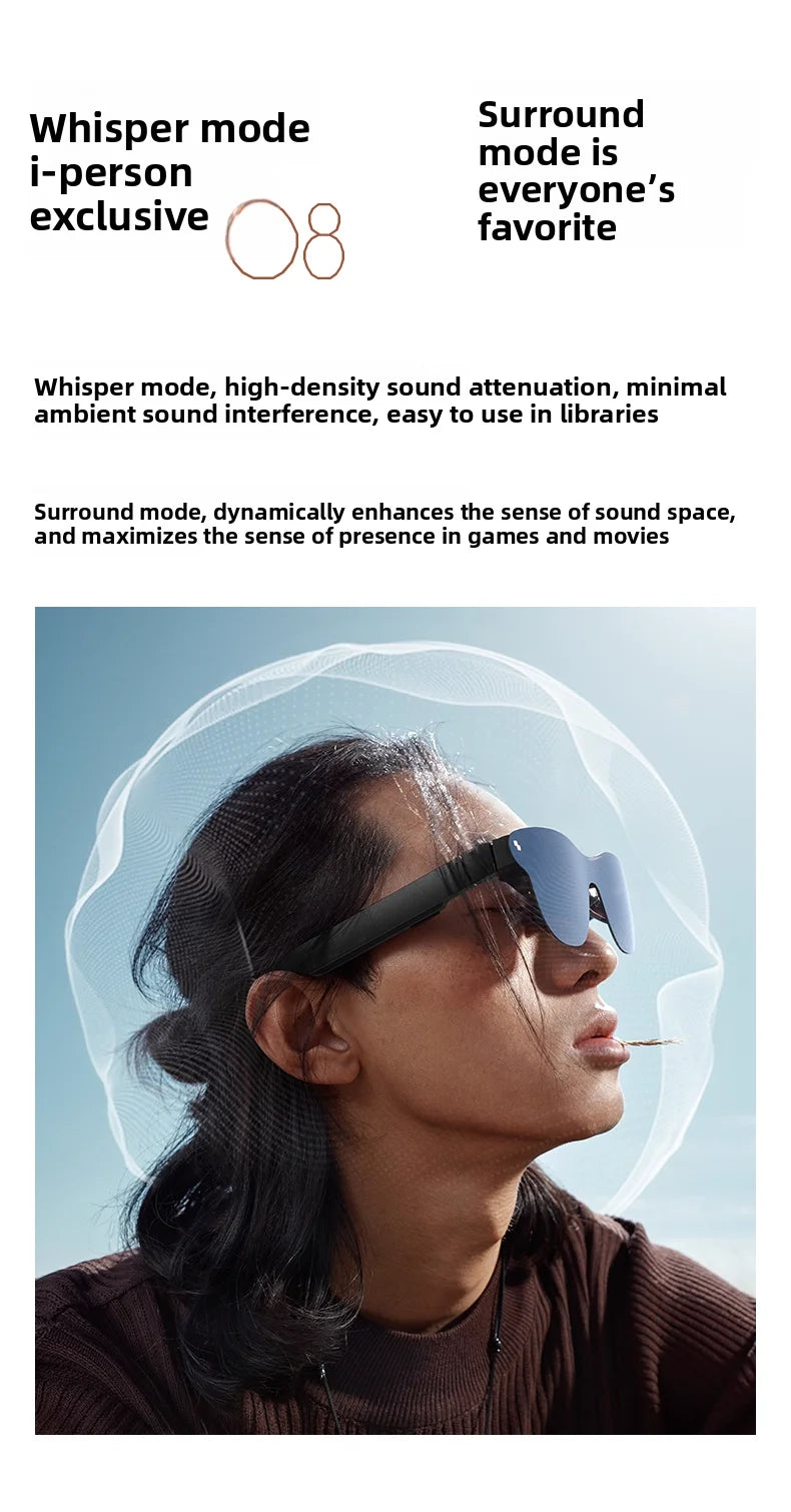 Occhiali AR TCL RayNeo Air 4 Pro - Display 135" 3D HD Cinema Privato Portatile