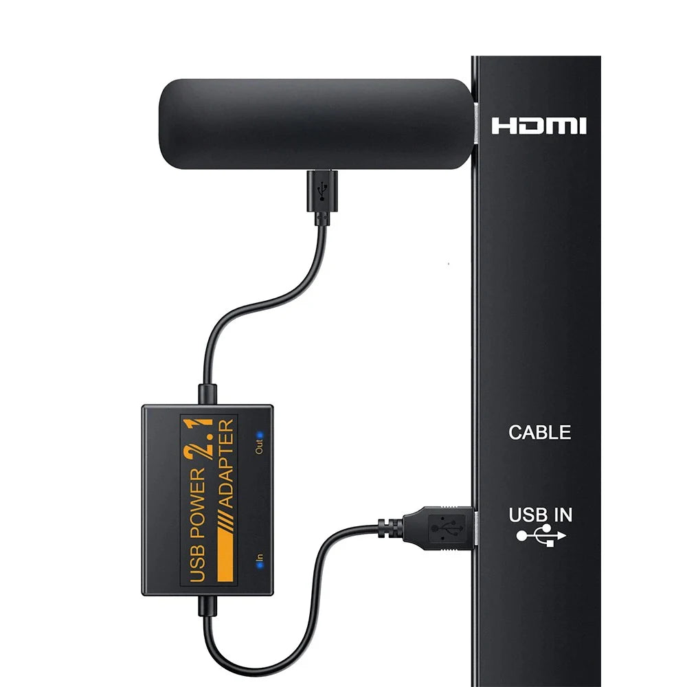 Cavo di Alimentazione USB per Amazon Fire TV Stick - Alimentazione Diretta dalla Porta USB TV