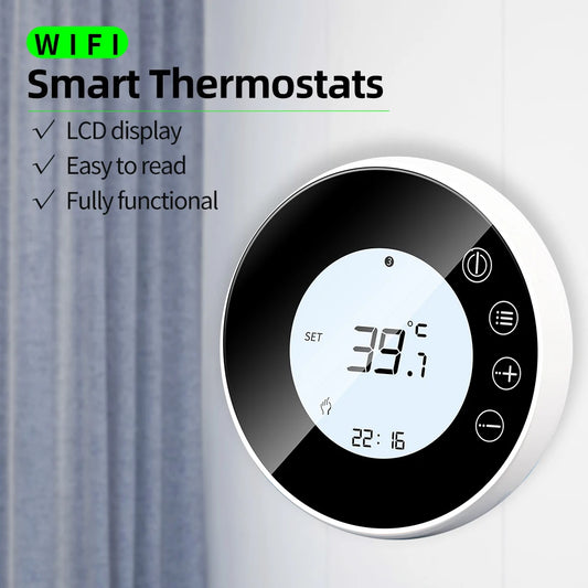 Termostato Smart WiFi X7 16A per Riscaldamento a Pavimento con Controllo App