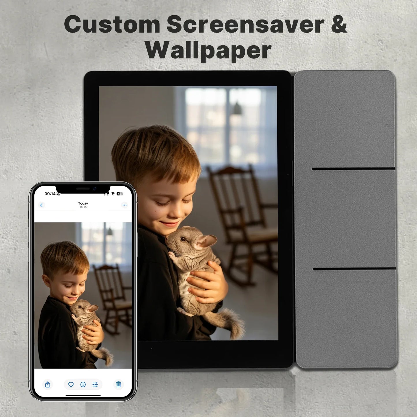 Pannello di Controllo Smart MOES WiFi 3.5" Touch Screen con Hub Bluetooth Mesh e 3 Relè Integrati