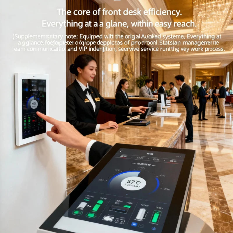 Pannello Controllo Smart Home Android 5.7" Touch Screen WiFi Domotica