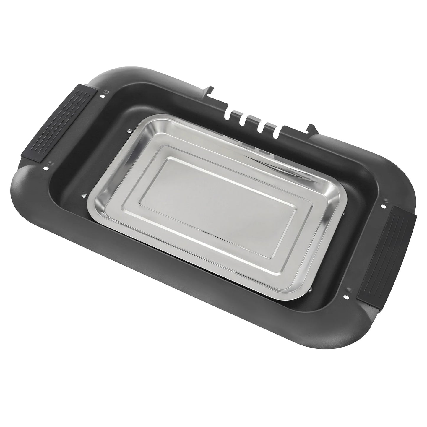 Griglia Elettrica BBQ Senza Fumo 2000W con 6 Livelli di Temperatura Regolabili