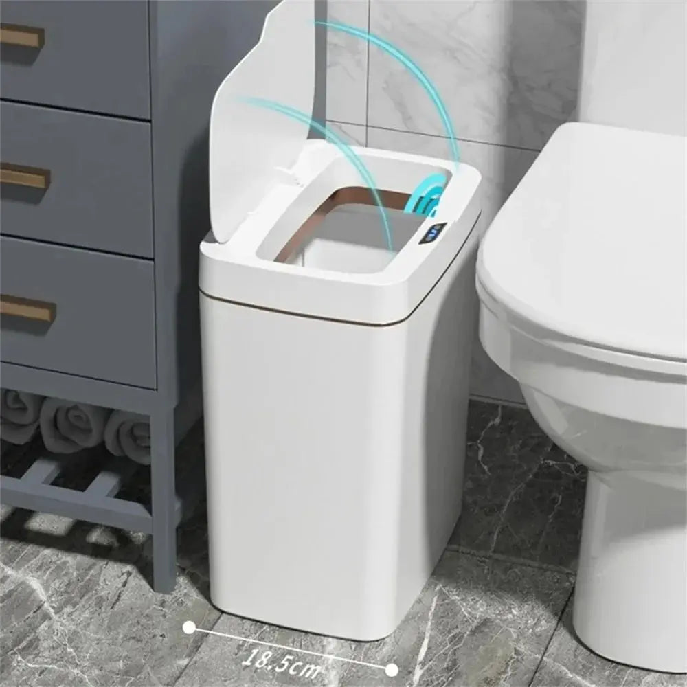 Cestino Intelligente per Bagno con Insaccamento Automatico 15L
