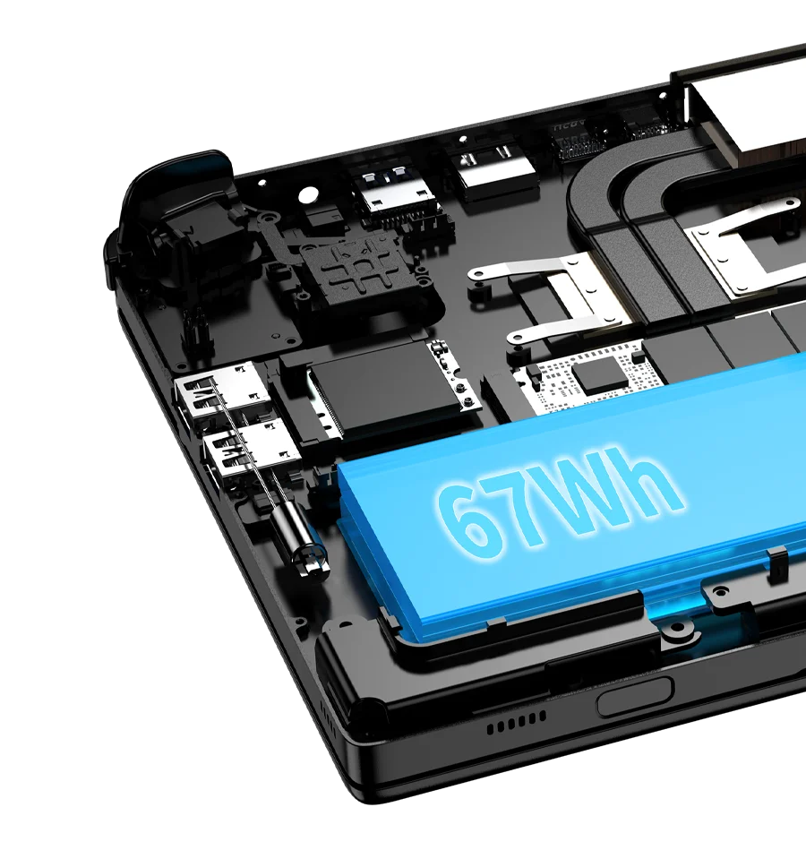 GPD WIN Max 2 2025 - Mini Laptop Gaming 10.1" AMD Ryzen AI 9 HX 370, 64GB RAM, 2TB SSD